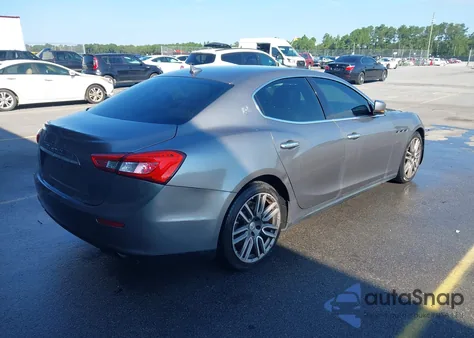 2015 Maserati Ghibli from USA, damaged, VIN ZAM57XSA9F1162109